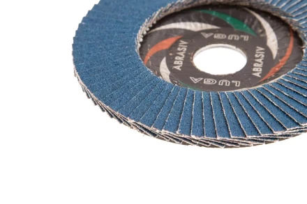 Круг Лепестковый Торцевой (КЛТ) HAMMER КЛТ 1 Ф125х22 Р80 213-036 купить в Перми