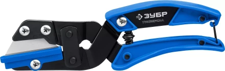 ЗУБР Универсал, для пластмассовых и резиновых профилей, угловые ножницы со сменным трапециевидным лезвием, Профессионал (23371) купить в Перми
