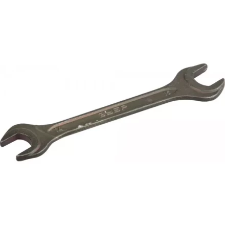 Ключ рожковый ЗУБР, серия &quot;Т-80&quot;, оцинкованный, 14х15мм 2701-14-15 купить в Перми