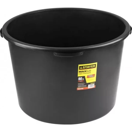 Кадка STAYER &quot;MASTER&quot; строительная пластмассовая, 90л 06098-90 купить в Перми