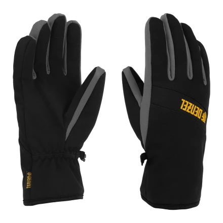 Перчатки универсальные, двойные, работа с сенсорным экраном, размер 8// Denzel 68089 купить в Перми