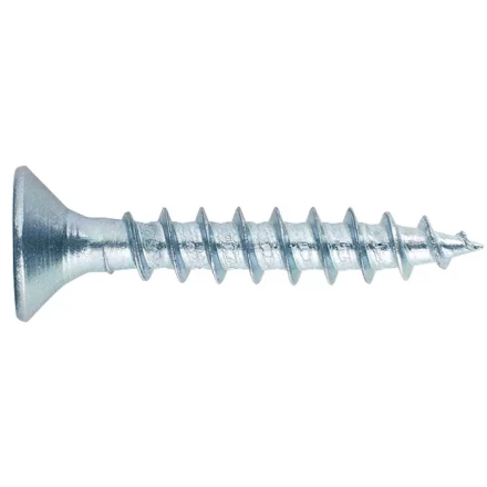 Саморезы универсальные 6,0х60 потайная головка PZ оцинкованные 100шт ШУРУПЬ 49135 купить в Перми