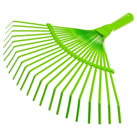 Грабли веерные стальные Palisad, 425 мм, 22 плоских зуба, эмалированные, без черенка, 617705 купить в Перми