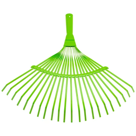 Грабли веерные стальные Palisad, 425 мм, 22 плоских зуба, эмалированные, без черенка, 617705 купить в Перми