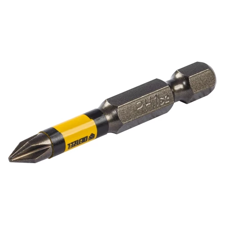 Набор бит комбинированный 3 шт., РН1, РН2, РН3, 50 мм, сталь S2 Denzel 11676 купить в Перми