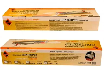 Плиткорез 500мм циркуль Энкор 3661 купить в Перми