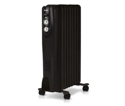 Маслянный радиатор обогреватель электрический BALLU Classic black BOH/CL-09BRN 2000 купить в Перми