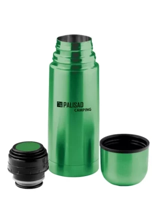 Термос классический с клапаном 500 мл зеленый PALISAD Camping 69537 купить в Перми