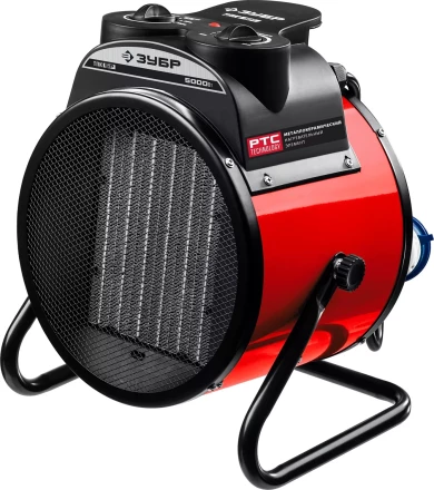 ЗУБР 5 кВт, электрическая тепловая пушка (ТПК-5Р) купить в Перми