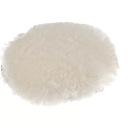 Насадка полировальная &quot;под липучку&quot; 150 мм натуральная шерсть MATRIX 75953 купить в Перми