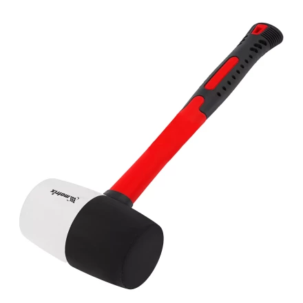 Киянка резиновая, 910 г, черно-белая резина, фибергласовая рукоятка// Matrix 11173 купить в Перми