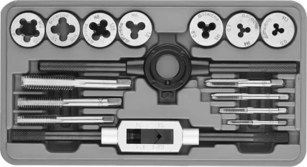 Набор STAYER &quot;PROFI&quot; резьбонарезной, 16 предметов 28010-H16 купить в Перми