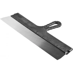 Шпатель ЗУБР "МАСТЕР" ФАСАДНЫЙ нержавеющее полотно, 450мм 10077-45