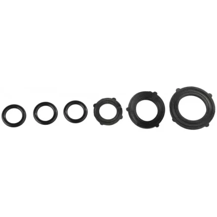 Набор резиновых прокладок GRINDA из ударопрочной пластмассы: Для переходников 3 шт, для адаптеров 3 шт(1/2&quot;,3/4&quot;,1&quot;) 8-426387_z01 купить в Перми