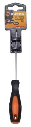 Отвёртка шлицевая SL3 100 мм Вихрь купить в Перми
