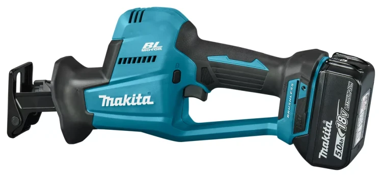 Сабельная пила Makita DJR189RTJ  (2* АКБ 5Ач, ЗУ),  бесщеточный двигатель купить в Перми