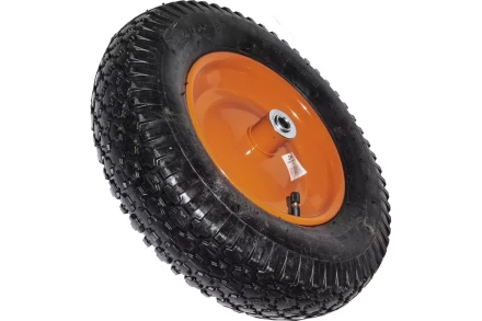 Колесо пневматическое Вихрь КТ-380-16 (380 мм, d 16мм) для тачек 90-1, 110-1 73/7/4/9 купить в Перми
