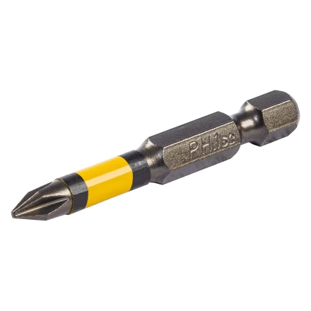 Набор бит комбинированный 3 шт., PH2, PZ2, SL5, 50 мм, сталь S2 Denzel 11678 купить в Перми
