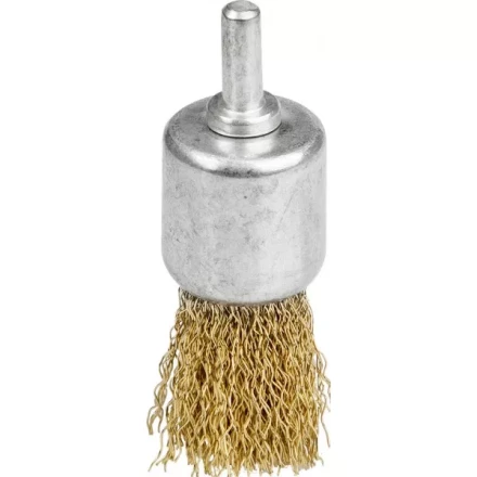 STAYER &quot;PROFESSIONAL&quot;. Щетка кистевая для дрели, витая стальная проволока 0,3мм, 24мм 35113-24 купить в Перми