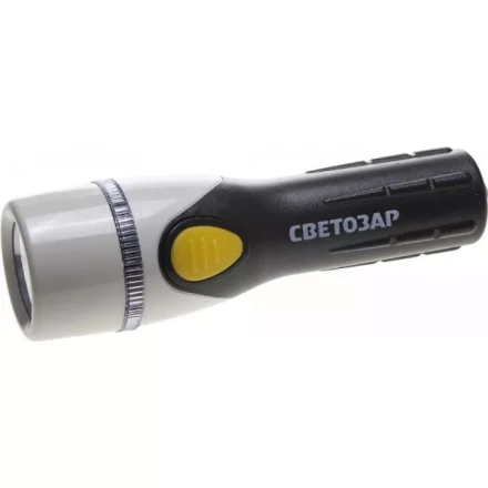 Фонарь СВЕТОЗАР &quot;UPITER&quot; ручной с пластмассовым корпусом и ремешком, ксеноновая лампа, 2xC SV-56373 купить в Перми
