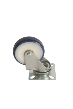 Колесо аппаратное поворотное SCv 92 75 мм (синяя резина) 1027148 купить в Перми