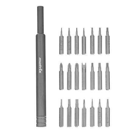 Набор для точных работ 22 в 1, универсальный, сталь CrV Matrix 13566 купить в Перми