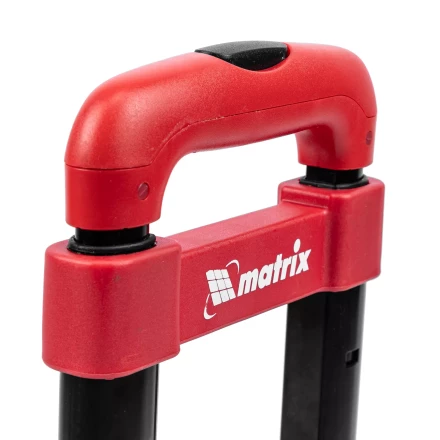 Тележка хозяйственная Matrix 98205, складная, 4 колесная, грузоподъемность 40 кг купить в Перми