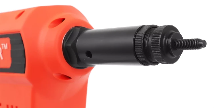 Аккумуляторный резьбовой заклепочник Messer M3000 с электронной системой настройки сжатия и счетчиком купить в Перми
