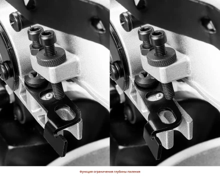 Пила торцовочная с ременной передачей ЗПТ-255-1800 ПЛР серия МАСТЕР купить в Перми