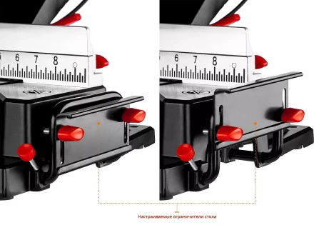 Пила торцовочная с ременной передачей ЗПТ-255-1800 ПЛР серия МАСТЕР купить в Перми
