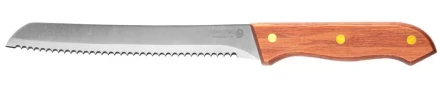 Нож LEGIONER &quot;GERMANICA&quot; хлебный с деревянной ручкой, нерж лезвие 200мм 47845_z01 купить в Перми