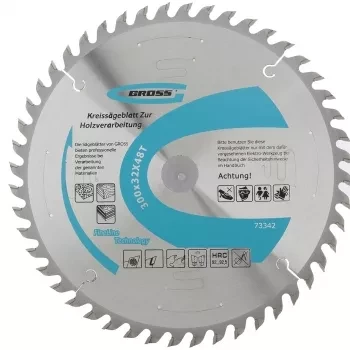 Пильный диск по дереву 300 x 32 x 48Т GROSS 73342 купить в Перми