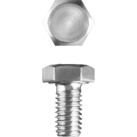 Болт ЗУБР &quot;МАСТЕР&quot; с шестигранной головкой, ГОСТ 7798-70, класс прочности 5.8, оцинкованный, M20x40мм, 5кг 303080-20-040 купить в Перми