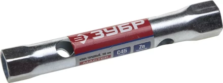 Ключ торцовый ЗУБР &quot;МАСТЕР&quot;, трубчатый двухсторонний, прямой, 12х13мм 27162-12-13 купить в Перми