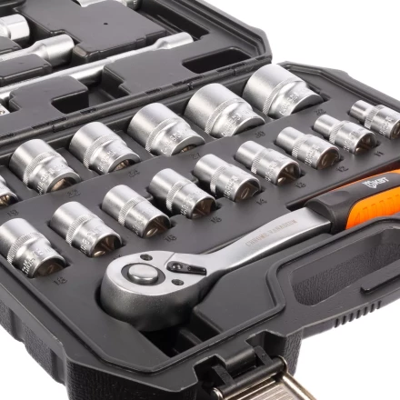 Набор автоинструмента КВТ НАИ-04/22 1/2&quot;, 22 предмета (91083) купить в Перми