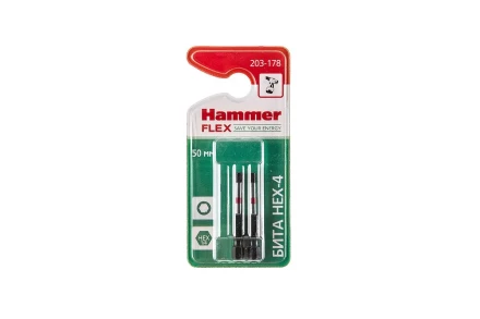 Бита HAMMER HEX4 50мм купить в Перми