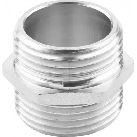 Бочонок ЗУБР &quot;ЭКСПЕРТ&quot;, никелированная латунь, 1/2&quot; 51232-1/2 купить в Перми