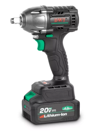 Бесщеточный аккумуляторный ударный гайковерт DWT ABWP-20 DN-4C2 BMC купить в Перми