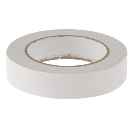 Лента клейкая на вспененной основе двусторонняя белая 25 мм х 5 метров MATRIX 89081 купить в Перми