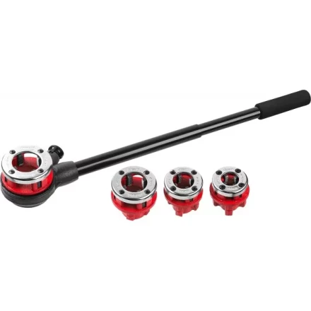 Набор резьбонарезной трубный №4, MIRAX 28240-H4: 1/2"-1 1/4", 5 предметов 28240-H4 купить в Перми