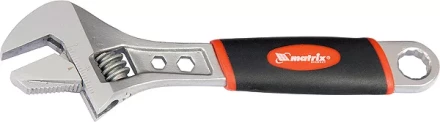 Ключ разводной 200мм переставная губка  2 - х комп.рукоятка MATRIX 15517 купить в Перми