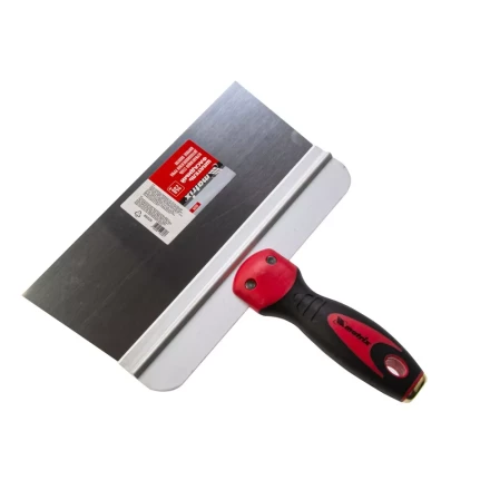 Шпатель фасадный из нержавеющей стали Matrix, 250 мм, двухкомпонентная ручка, широкое полотно, 85529 купить в Перми