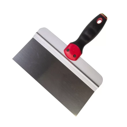 Шпатель фасадный из нержавеющей стали Matrix, 250 мм, двухкомпонентная ручка, широкое полотно, 85529 купить в Перми