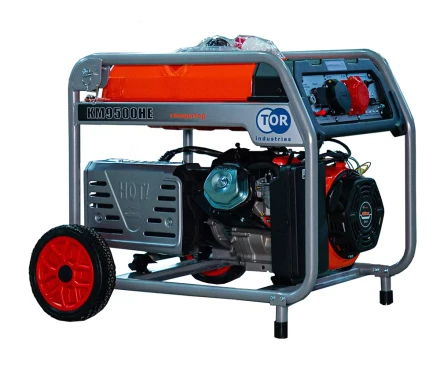 Генератор бензиновый TOR KM9500HE 7кВт 220В/380В с электростартером 1045858 купить в Перми