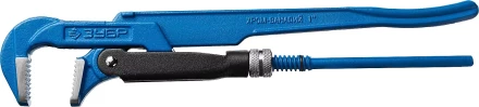 Ключ трубный рычажный ЗУБР &quot;ПРОФЕССИОНАЛ&quot;, прямые губки, цельнокованый, Сr-V, № 1,  1&quot; 27335-1_z01 купить в Перми
