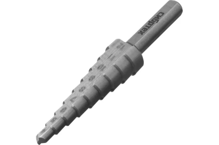 Сверло ступенчатое по металлу Сибртех 723011, 4-5-6-7-8-9-10-11-12 мм, 4241 купить в Перми