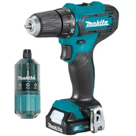 Аккумуляторная дрель-шуруповерт Makita DF333DWYE4 купить в Перми