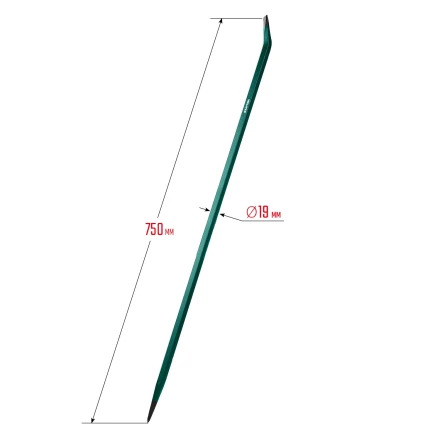 Лом монтажный шестигранный 21807-75 купить в Перми