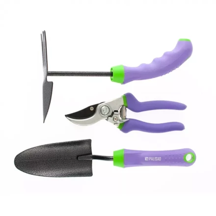 Набор садового инструмента обрезиненные эргономичные рукоятки 3 предмета Palisad 62903 купить в Перми