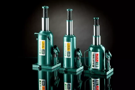 Домкрат гидравлический бутылочный &quot;Kraft-Lift&quot;, сварной, 2т, 160-310мм, KRAFTOOL 43462-2 43462-2_z01 купить в Перми